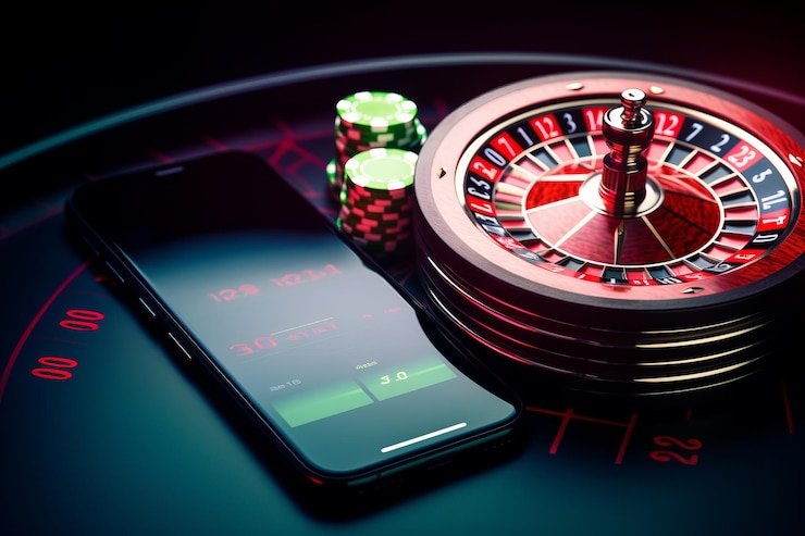 Studio live dealer 10fastfingers dengan kamera profesional, meja roulette, dan dealer berpengalaman